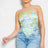 Satin Effect Bandana Top