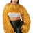 gold Shake It Up Metallic Bolero Jacket
