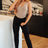 Judy Blue Rhinestone Black Slim Fit Jeans