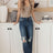Judy Blue High Rise 90's Straight Jeans in Dark Wash